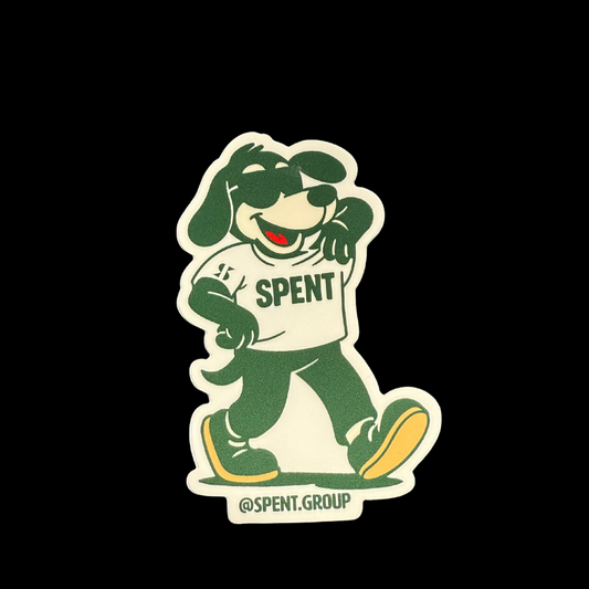 Spent Dawg Sticker