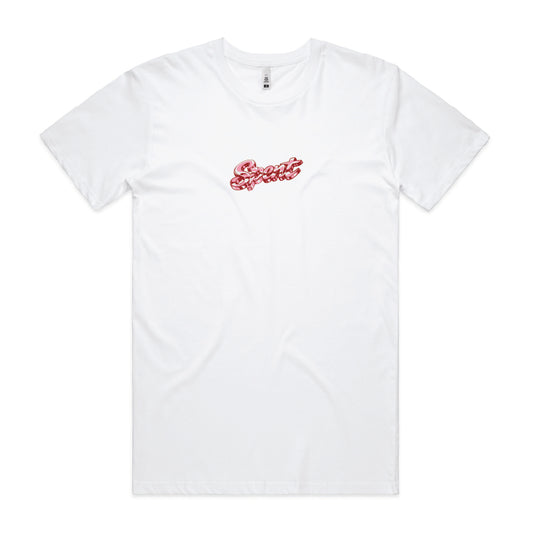Chrome Spent Tee - White