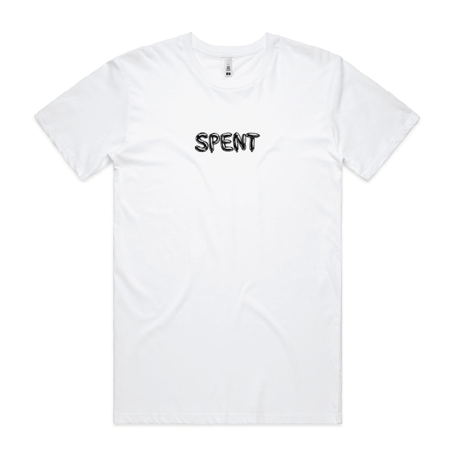 Chrome Balloon Tee - White