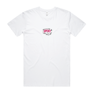 Spent Barb Tee - White