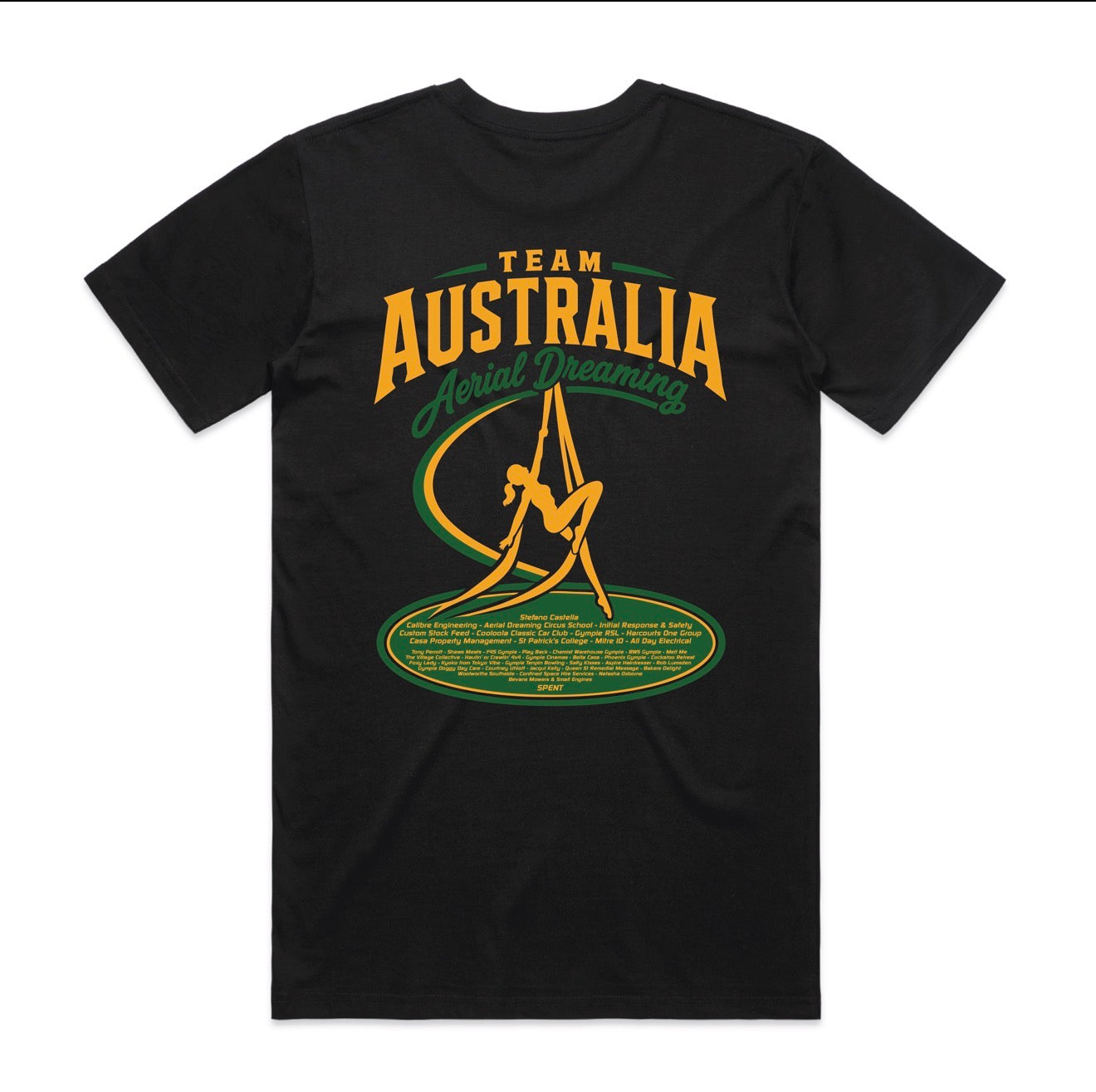 Black - AD Tour Tee (PRE-ORDER)