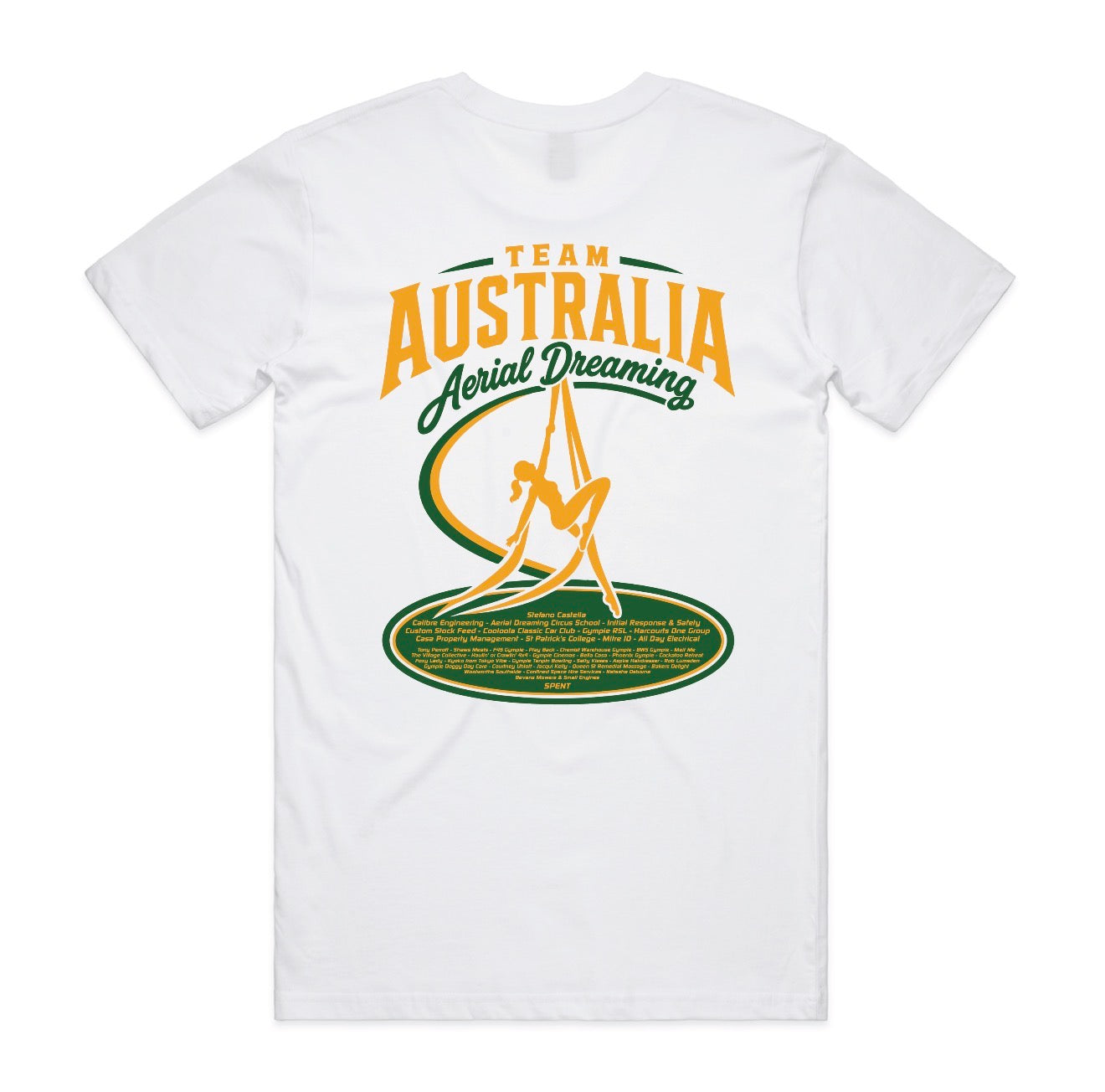 White - AD Tour Tee (PRE-ORDER)