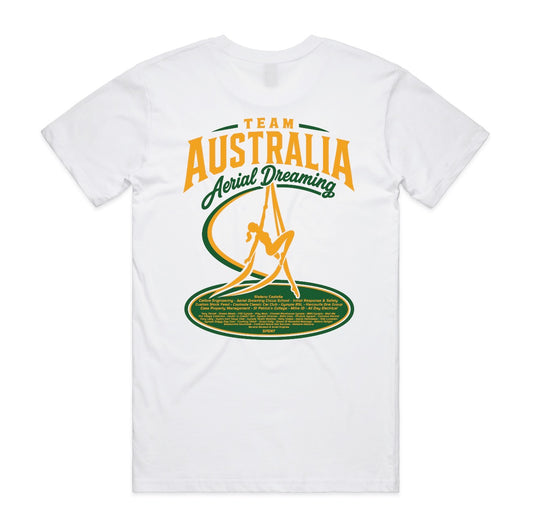 White - AD Tour Tee (PRE-ORDER)