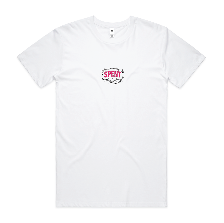 Barbed Tee - White