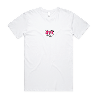 Barbed Tee - White